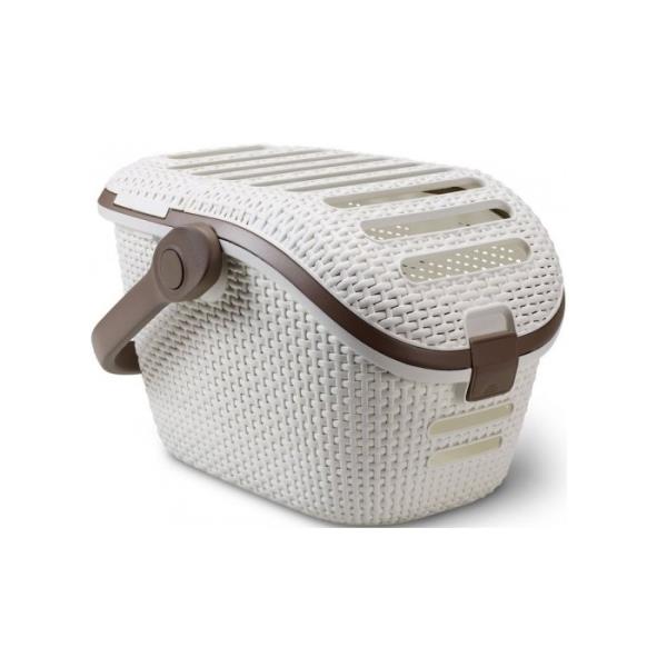 Curver RATTAN Prepravný box pre zvieracích miláčikov Curver RATTAN Prepravný box pre zvieracích miláčikov