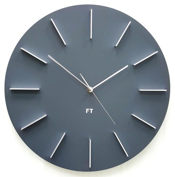 Future Time FT2010GY Round grey 40cm Future Time FT2010GY Round grey 40cm